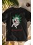 Unisex R And Batman Baskılı T-Shirt Oversize Morty Baskılı T-Shirt 1