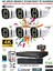 6 Kameralı Sesli 4K 1440P Full Hd Poeli Ip Kamera Gece Renkli Ultra Hd Çözünürlük Kamera Sistemi 1