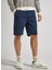 Regular Fit Lacivert Erkek Şort PM801092 594 Regular Chıno Short 2