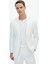 Ekru Düz Slim Fit Takım Elbise 1