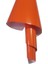 Turuncu Renk Dayanıklı Araç Motor Mobilya Kaplama Folyosu (126CM x 30 Cm) 4