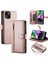 IPhone 14 Için Flip Case Çok Fonksiyonlu Iş Crossbody Kayış Cüzdan (Yurt Dışından) 5