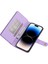 IPhone 14 Için Flip Case Pro Standı Iş Cüzdan Çok Fonksiyonlu Kayış (Yurt Dışından) 4