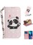 IPhone 13 Için 3D Boyalı Koruyucu Kılıf Kart Yuvaları Kordon Cüzdan Pu (Yurt Dışından) 5