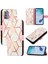 Nokia G310 5g Kickstand Pu Deri Mermer Desen Cüzdan Için Kılıf (Yurt Dışından) 5