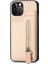 IPhone 12 Için Kılıf Pro Max Standı Manyetik Araç Montaj Fermuar Cüzdan Crad Yuvası (Yurt Dışından) 4