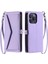 Cüzdan Crossbody Kılıf IPhone 14 Pro Max Kart Tutucu Fermuar Faturaları Yuvası (Yurt Dışından) 1