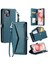 Cüzdan Crossbody Kılıf IPhone 14 Artı Fermuar Faturaları Yuvası Cüzdan Kılıf Için (Yurt Dışından) 3