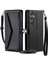 Cüzdan Crossbody Kılıf Samsung Galaxy A24 4g Fermuar Faturaları Yuvası Cüzdan (Yurt Dışından) 1