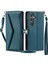Cüzdan Crossbody Kılıf Samsung Galaxy A35 5g Fermuar Faturaları Yuvası Cüzdan (Yurt Dışından) 1