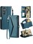 Cüzdan Crossbody Kılıf Samsung Galaxy A35 5g Fermuar Faturaları Yuvası Cüzdan (Yurt Dışından) 5