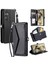 Cüzdan Crossbody Kılıf Samsung Galaxy A35 5g Fermuar Faturaları Yuvası Cüzdan (Yurt Dışından) 5