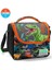 Kids Siyah Gri Dinozor Desenli Üç Bölmeli Çekçekli Okul 3'lü Çanta Seti 3SET23944 2
