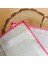 Etamin Işlemelik Sunum Peçetesi - 6 Parça - 15 x 15 cm - Kahve Yanı Sunum Peçetesi - Kokteyl Peçetesi 4