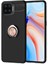 Oppo Reno A73 Kılıf Ravel Silikon Kapak - Siyah - Rose Gold 1