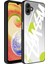 Samsung Galaxy A04 Kılıf Aynalı Desenli Kamera Korumalı Parlak Mirror Kapak - Yazı 1