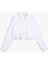 Crop Oversize Poplin Gömlek Taşlı Uzun Kollu Pamuklu 1