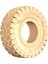 15X4.5-8 (125/75-8) Runner Solid Segmanlı Iz Bırakmayan Dolgu Forklift Lastiği 1