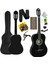 CG-265BK Siyah Klasik Gitar 4/4 Yetişkin Boy Sap Ayarlı Full Set 1