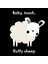 Baby Touch: My First Book: a black-and-white cloth book | Dokun Hisset ingilizce Bebek Kitabı 4