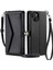 Kadınlar Için Cüzdan Crossbody Durumda IPhone 14 Cüzdan Durumda Fermuar Faturaları (Yurt Dışından) 1