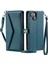 Cüzdan Crossbody Kılıf IPhone 14 Artı Fermuar Faturaları Yuvası Cüzdan Kılıf Için (Yurt Dışından) 1