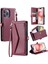 Cüzdan Crossbody Durumda IPhone 13 Pro Max Rfıd Engelleme Fermuar Faturaları (Yurt Dışından) 4