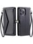 Cüzdan Crossbody Durumda IPhone 15 Pro Max Kart Tutucu Için Rfıd Engelleme (Yurt Dışından) 5