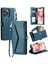 IPhone 14 Pro Için Cüzdan Crossbody Durumda Rfıd Engelleme Cüzdan Durumda (Yurt Dışından) 4