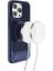 Apple iPhone 15 Pro Max Kılıf X2 Petek Desenli Invisible Magsafe Standlı Kapak 2