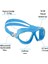 Mini Cobra Silikon Deniz Gözlüğü Blue-Clear-Blue 1