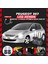 Peugeot 307 Makyajlı Kasa Kısa Far Uyumlu Şimşek Etkili LED Xenon Premium Series H1 1