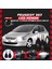 Peugeot 307 Makyajlı Kasa Kısa Far Uyumlu Şimşek Etkili LED Xenon Light Series H1 1
