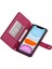 IPhone 11 Için Flip Case Crossbody Kayış Standı Cüzdan Çok Fonksiyonlu (Yurt Dışından) 5