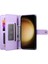 Samsung Galaxy S23 Artı Cüzdan Iş Standı Crossbody Için Flip Case (Yurt Dışından) 4