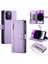 IPhone 14 Için Flip Case Pro Max Iş Crossbody Kayış Cüzdan Standı (Yurt Dışından) 3