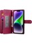 IPhone 14 Için Flip Case Artı Crossbody Kayış Cüzdan Çok Fonksiyonlu Standı (Yurt Dışından) 4