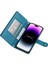 IPhone 14 Için Flip Case Pro Max Iş Crossbody Kayış Cüzdan Standı (Yurt Dışından) 4