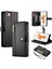 IPhone 6 Için Flip Case Çok Fonksiyonlu Crossbody Kayış Iş Cüzdan (Yurt Dışından) 5