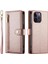 IPhone 14 Için Flip Case Pro Max Iş Crossbody Kayış Cüzdan Standı (Yurt Dışından) 1