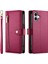 IPhone 16 Için Flip Case Artı Cüzdan Crossbody Kayış Standı Çok Fonksiyonlu (Yurt Dışından) 1