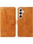 Samsung Galaxy S24 Artı Ayrılabilir Siyah Bilezik Preslenmiş Pu Için Filp Durumda (Yurt Dışından) 3