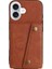 IPhone 16 Için Cüzdan Kılıf Cüzdan Kılıf Darbeye Koruyucu Kickstand Kart (Yurt Dışından) 2