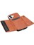 IPhone 16 Için Cüzdan Kılıf Cüzdan Kılıf Darbeye Koruyucu Kickstand Kart (Yurt Dışından) 5