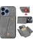 IPhone 16 Için Cüzdan Durumda Pro Max Cüzdan Durumda Kickstand Buit Demir Kart (Yurt Dışından) 1