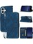 IPhone 16 Için Filp Durumda Bilek Kayışı Pu Deri Kapak Kickstand Kredi Kartı (Yurt Dışından) 5