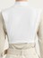 Balıkçı Yaka Pamuk Boyunluk - Beyaz ( Small - Medium) 3