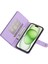 IPhone 15 Için Flip Case Artı Iş Crossbody Kayış Çok Fonksiyonlu (Yurt Dışından) 3