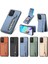 Xiaomi Redmi Için Kılıf 10 Manyetik Araç Montaj Fermuar Cüzdan Standı Crad Yuvası (Yurt Dışından) 5