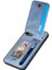 IPhone 11 Için Kılıf Pro Max Standı Crad Yuvası Fermuar Cüzdan Manyetik Araç Montaj (Yurt Dışından) 3